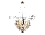 Светильник Ambrella light TR5256/8 SGD/CL золото/прозрачный E27*8 max 40W D500*350