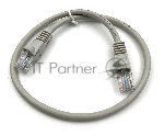 Патч-корд Buro cat.5e molded 0.5м серый RJ-45 (m)-RJ-45 (m)