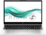 Ноутбук HP 250R G10/15.6"/IPS/Intel Core 3 100U/8Gb/512Gb SSD/Intel Graphics/noOS/серебристый/1.59kg
