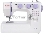 Швейная машина Janome VS56S белый, электромеханическая, вертикальный качающийся, 25 операций, автоматическая петля