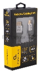 Кабель DisplayPort Cablexpert CCP-DP16K-1M, 20M/20M, v2.1, 16K, медь, тройной экран, позол.контакты, нейлон.оплетка, метал.коннекторы, 1м, черный, коробка