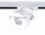 Трековый однофазный светодиодный светильник Ambrella light GL6861 WH белый LED 10W 4200K D75*80