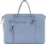 Деловая сумка женская Piquadro Circle CA4021W92/AZ3 с отделением для ноутбука 15.6" голубая натур.кожа