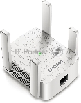 Повторитель беспроводного сигнала Digma D-WR400 AC1200 10/100BASE-TX/Wi-Fi белый