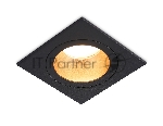 Встраиваемый точечный светильник Ambrella light TN102829 BK/GD черный/золото GU5.3 92*92*50