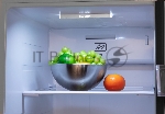 Холодильник Hyundai CS6073FV белое трехкамерный Side by Side 329/223л морозилка сбоку No Frost, Side by Side, вид 16