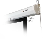 Экран с электроприводом Lumien Eco Control 229x305 см (раб. область 221х297 см) Matte White черная кайма по периметру 4:3