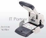 Дырокол Kw-Trio Lever-Tech HD 9546 макс.:100лист. металл/пластик серый отв.:2 с линейкой