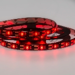 Лента LED с USB коннектором 5 В, 8 мм, IP65, SMD 2835, 60 LED/m, цвет свечения красный