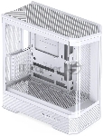 Корпус без блока питания Case JONSBO D400, Midi-Tower, TG, no fan, 2xUSB-A 3.0 + 1xUSB-C 3.2, ATX, mATX, mITX White