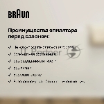 Электрический эпилятор 3D BRAUN SES9-011, вид 2