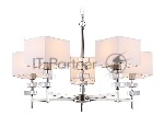 Люстра Ambrella light LH71321/5 SN/WH никель/белый E14/5 max 40W D700*850