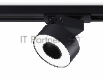 Трековый однофазный светодиодный светильник Ambrella light GL6863 BK черный LED 10W 4200K D75*80