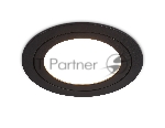 Светильник Ambrella light TN6604 BK черный IP44 GX53 max 15W D110*23