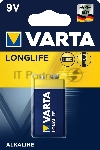 Батарейки VARTA Long Life 9V блистер 1 04122101411 , вид 2