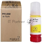 Картридж струйный Canon PFI-050Y 5701C001 желтый (70мл) для Canon imagePROGRAF TC-20M