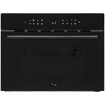Встраиваемая микроволновая печь Krona ONYX 45H mw BL/BL черный, 38 л, 1000 Вт, переключатели - сенсор
