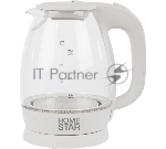 Чайник электрический Homestar HS-1012 1.7 л, стекло, белый (003566), вид 3