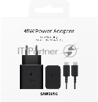 Сетевое зарядное устройство Samsung EP-T4511XBEGEU 45W 3A (PD) USB Type-C для Samsung черный