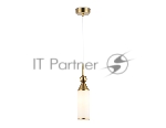 Светильник Ambrella light LH55271 BS/FR латунь/белый матовый E14 max 40W D65*1500