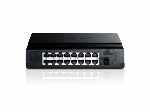 Коммутатор TP-Link SMB TL-SF1016D Коммутатор 16-port 10/100M Desktop Switch, 16 10/100M RJ45 ports, Plastic case