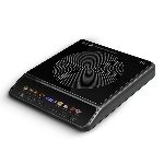 Плита настольная электрическая BQ HP114B черный, 2 кВт, индукция, конфорки - 1, стеклокерамика, сенсор