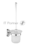 Ершик туалетный Potato Genus P2910-1 настенный с держателем для освежителя воздуха, хром