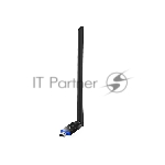 Двухдиапазонный Wi-Fi адаптер Tenda U11 Pro 2,4/5 ГГц, до 900 Мбит/с, передатчик 20 dBm, подключение USB 2.0, 1х6dBi