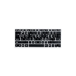 Клавиатура Satechi Slim X1 беспроводная, Bluetooth, серебристый