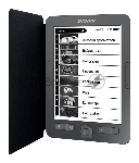 Электронная книга Digma M2 6" E-ink HD 758x1024 600MHz 128Mb/4Gb/SD/microSDHC/подсветка дисплея темно-серый (в компл.:обложка)