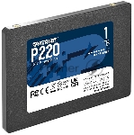 Накопитель SSD Patriot P220, 1Tb, SATA III, 2.5", R/W 550/500