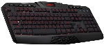 Клавиатура Redragon Harpe Wireless гибридная, USB Type-A, радиоканал, чёрный