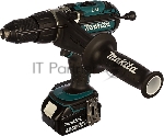Дрель Makita DHP451RFE Дрель ак(уд), 18В,2х3Ач Li-ion,БЗП-13мм,0-300\0-600\0-1700об\м,80\40Нм,2.2кг,чем,подсветка, вид 9