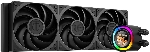 Система жидкостного охлаждения ID-Cooling FX360 LCD PE (Soc 1851/1700/1200/115X/AM5/AM4, 3x120мм fan, 2450rpm, 34.3 дБ, 350W, PWM 4-pin, Al+Cu) (FX360 LCD PE)