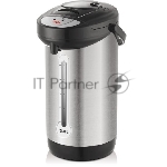 Термопот ARESA AR-4001 ""230 В, 50 Гц, 650 Вт Объём: 3 л Мощность: 650 Вт Материал корпуса: Нержавеющая сталь Материал колбы: Нержавеющая сталь Закрытый нагревательный элемент Механическая помпа Поддержание температуры Индикатор уровня воды Индикация режима работы Электронное управление Длина шнура: 1 м 2 температурных режима Блокировка крышки Автоматическое отключение при закипании Защита от перегрева и включения без воды Съемная крышка Съемный шнур Ручка для переноски""
