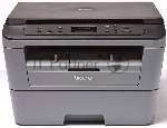 МФУ Brother DCP-L2500DR лазерный принтер/сканер/копир, A4, 26 стр/мин, 2400x600 dpi, 32 Мб, дуплекс, подача: 251 лист., вывод: 100 лист., USB, ЖК-панель (старт.к-ж 700 стр)