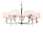 Люстра Ambrella light LH71323/7 SN/WH никель/белый E14/7 max 40W D860*850