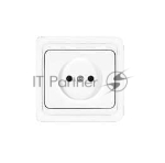 Розетка 1-м СП Валери 16А IP20 бел. Universal В0022