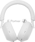 Беспроводные/проводные наушники Sony WH-1000XM5 белый, полноразмерные, Bluetooth + проводной, активное шумоподавление, до 30 ч