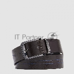 Ремень мужской Piquadro Blue Square CU6742B2/MON 125х3.5 см коричневый/черный натур.кожа