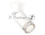 Комплект накладного поворотного светильника Ambrella light XM6312060 SWH/WH/CL белый песок/белый/прозрачный MR16 GU5.3 (A2220, C6312, N6150)