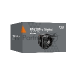 Кулер для процессора CPU Cooler PCCooler RT620Pro Digital BK (265W, 4-pin PWM, 157.5mm, Al/Cu, 6x6mm, 2x120mm, 73.32CFM, 34.9dBA, 2200RPM, S: 1851/1700/1200/115X, AM5/AM4, black)