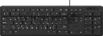 Клавиатура проводная Oklick K733, USB, черный