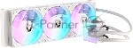 Кулер с водяным охлаждением Formula V Line ICE JET GLOW 360 WH, 360мм, 3x120мм, ARGB fans, LGA115X/1200/1700/1851, AM4/AM5