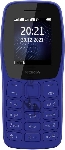 Мобильный телефон Nokia TA-1416 105 DS синий моноблок 2Sim 1.77" 120x160 Series 30+ GSM900/1800 Protect FM