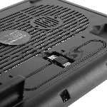 Аксессуар к ноутбуку CROWN Подставка для ноутбука CMLC-M10 черный (Для ноутбуков диагональю до 17”, подсветка, 1*кулер D140*15mm)