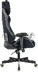 Кресло игровое эргономичное A4Tech Bloody GC-580 черный/серый искусственная замша с подголов. крестов., вид 25