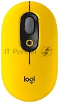 Мышь беспроводная Logitech POP Mouse желтый, 4000 dpi, Bluetooth, кнопки - 4