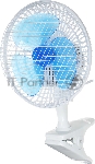 Вентилятор Centek CT-5003 синий/белый, настольный, 20 Вт, 2 скорости, 15 см, вид 21