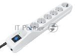 Сетевой фильтр Pilot L (GP) 175 10 м, 6 розеток, белый, коробка, вид 10